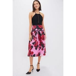 TUCKERNUCK Cerise Blossom Lace Jacquard Joss Dress Size M NWT